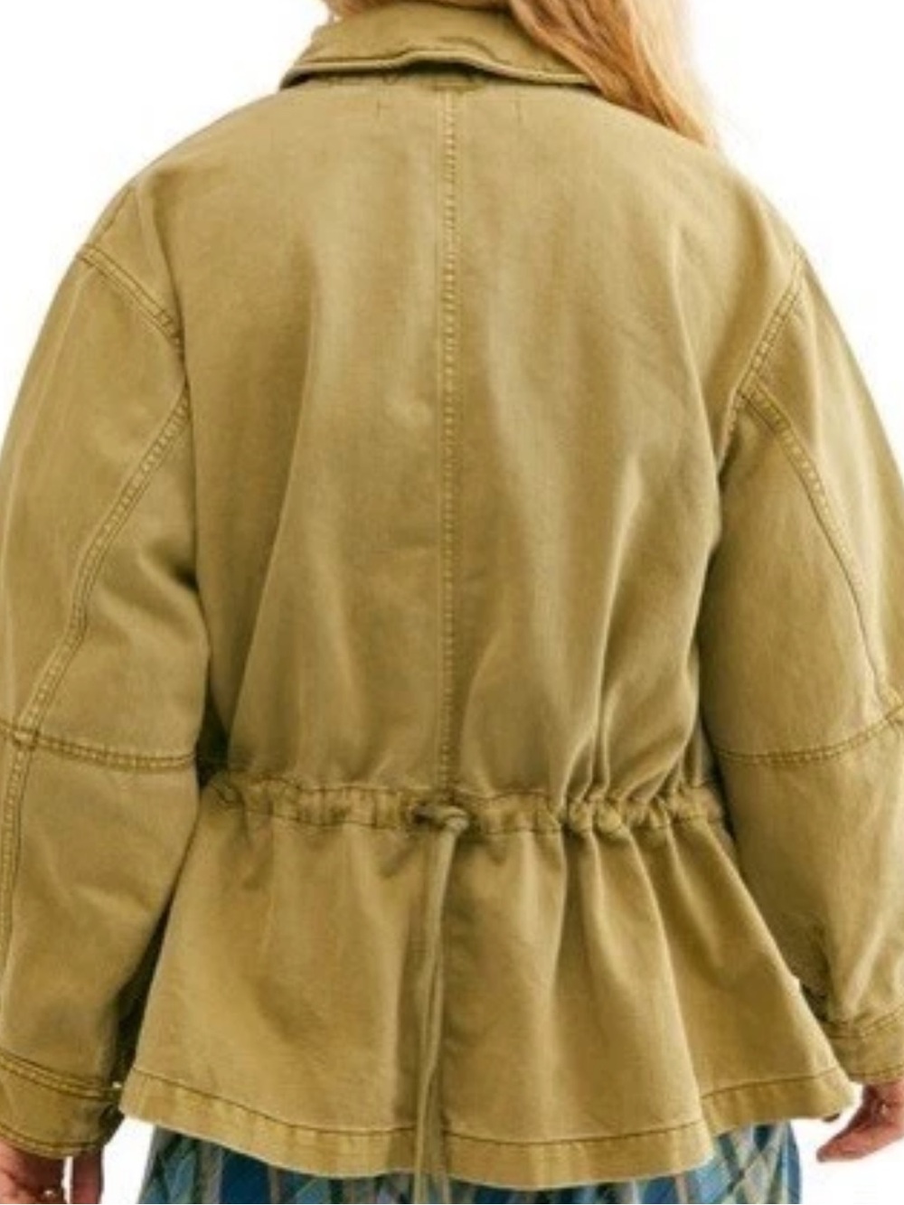 Free People Seize The Day Military Jacket ~ - Picture 6 of 14